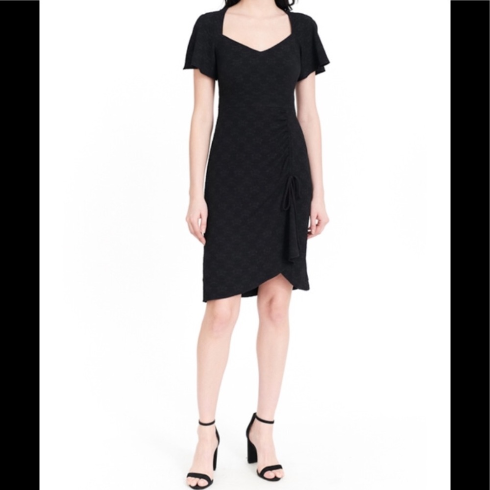 NWT Nanette Lepore BLUE portrait Dress, Size 8